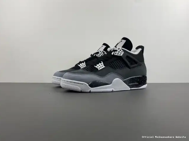 Official Maikesneakers Air FQ8138-002 Fear Jordan 4 0528
